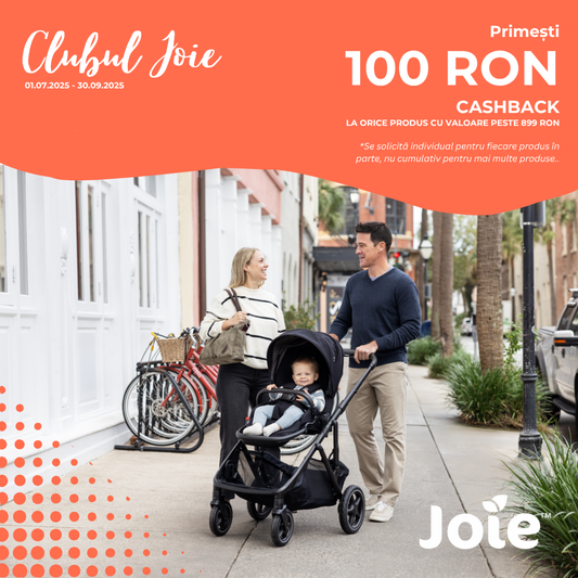 Vacanta in familie? Joie iti da 100 RON inapoi!