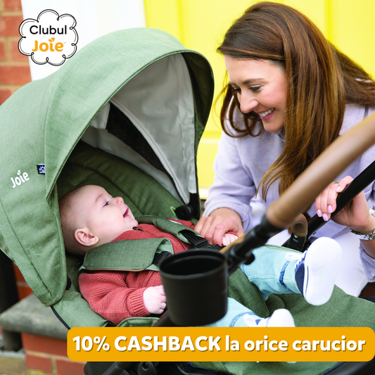 Alege caruciorul perfect pentru vacantele in familie cu oferta speciala Joie!